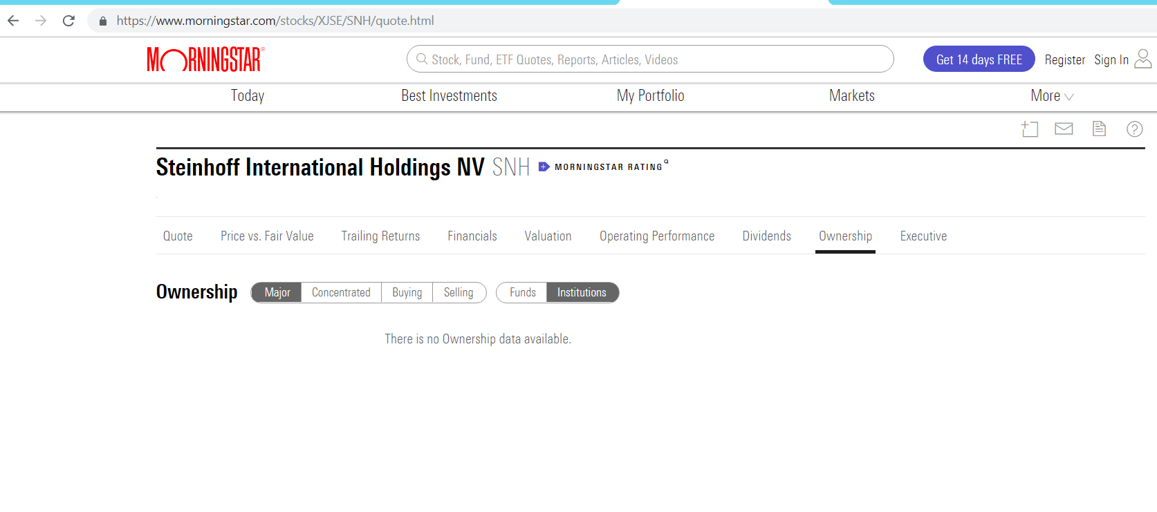 Steinhoff International Holdings N.V. 1082824