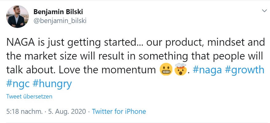 IPO:The Naga Group AG 1194431