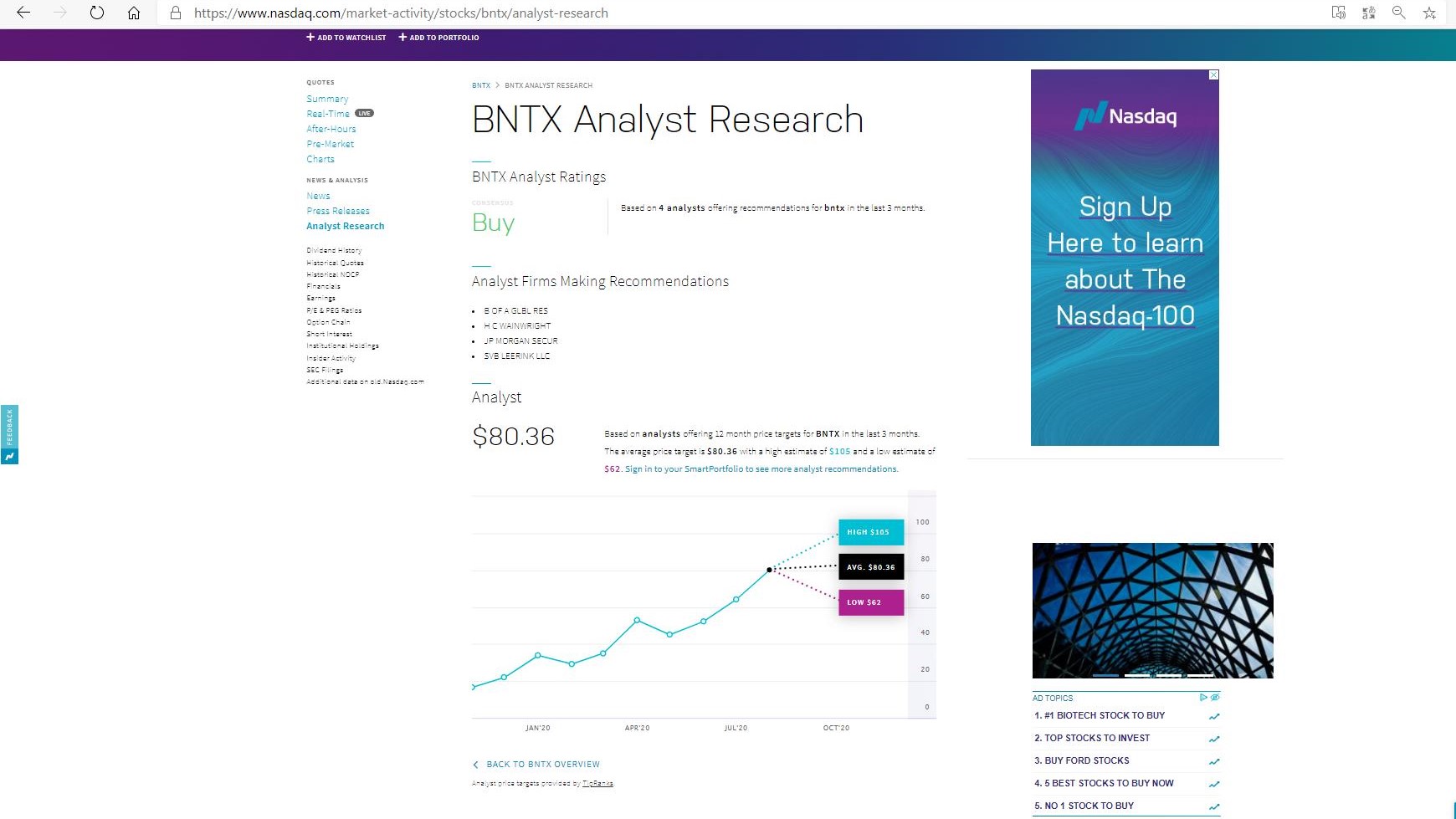 Biotech-Star BioNTech aus Mainz 1198949