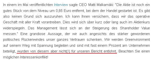 Greenvironment die 500 % Chance ?? 553264