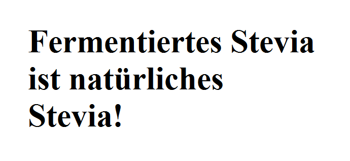 Ab hier geht ´s nach oben - Sunwin - Stevia 750690