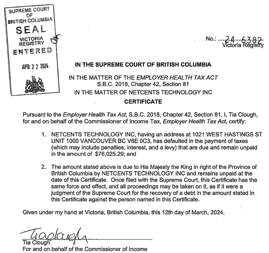 Netcents Technology Thread moderiert A2AFTK 1436518