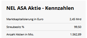 NEL, der Wasserstoffplayer aus Norwegen 1330079