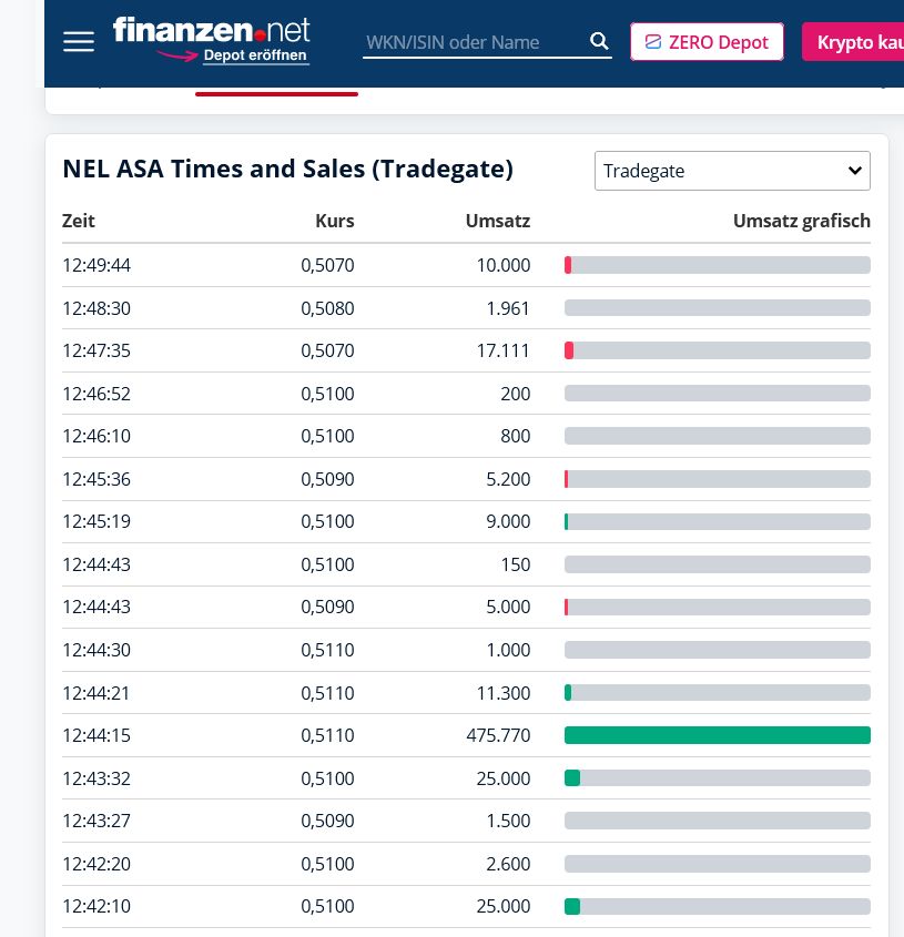 NEL, der Wasserstoffplayer aus Norwegen 1429691
