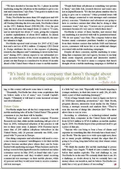 Neomedia - building a Supercompany... 42271