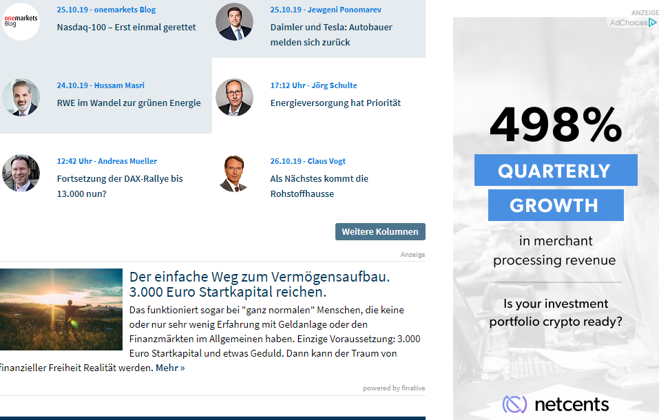 Netcents Technology Thread moderiert A2AFTK 1141136