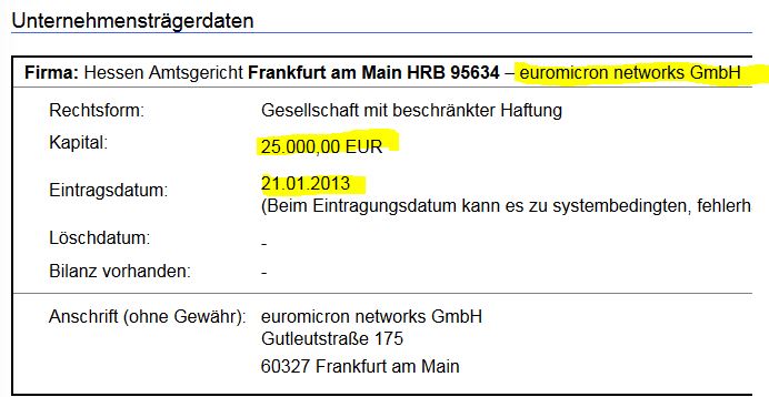 Euromicron, langfristig aufwärts 813956