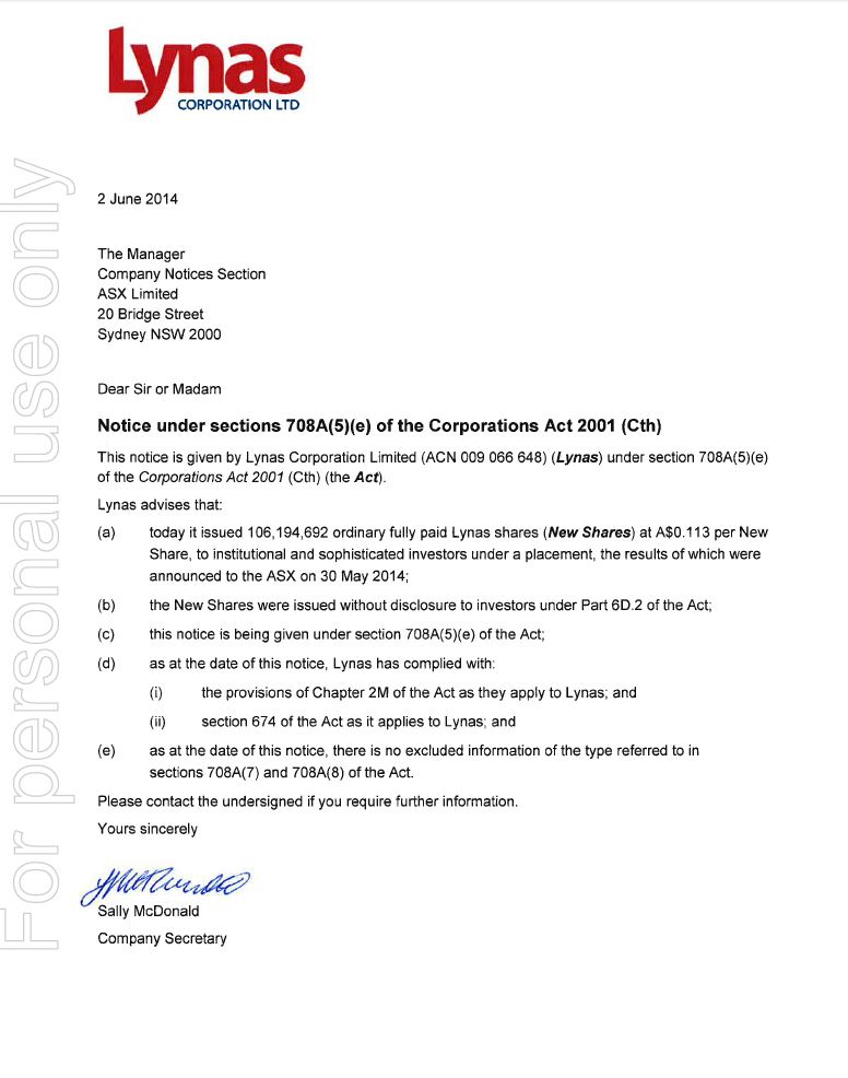 Lynas die neue Chance 728617