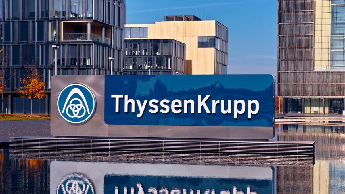 Thyssenkrupp-Zentrale in Essen.