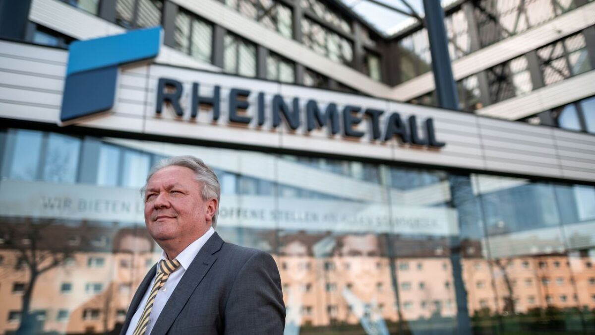 Armin Papperger, Vorsitzender des Bereichsvorstands Defence der Rheinmetall AG