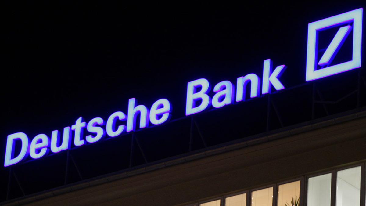 Das Logo der Deutschen Bank