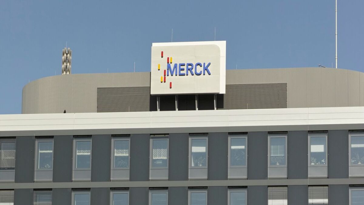 Merck-Niederlassung in Darmstadt
