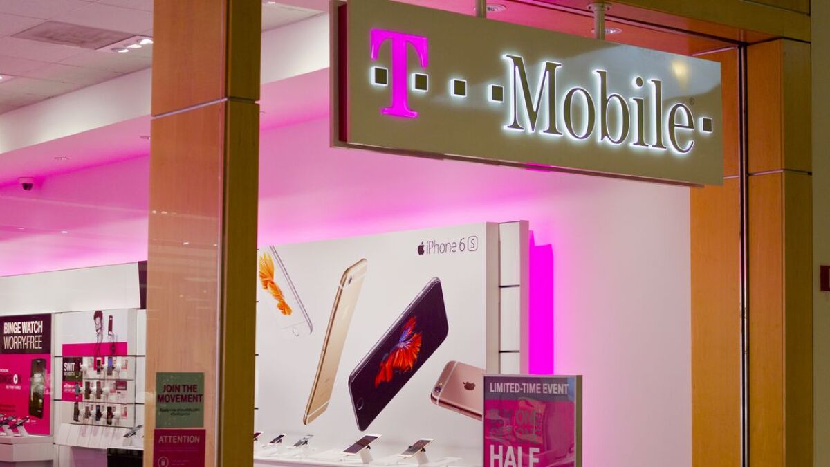 T-Mobile-Shop in den USA.