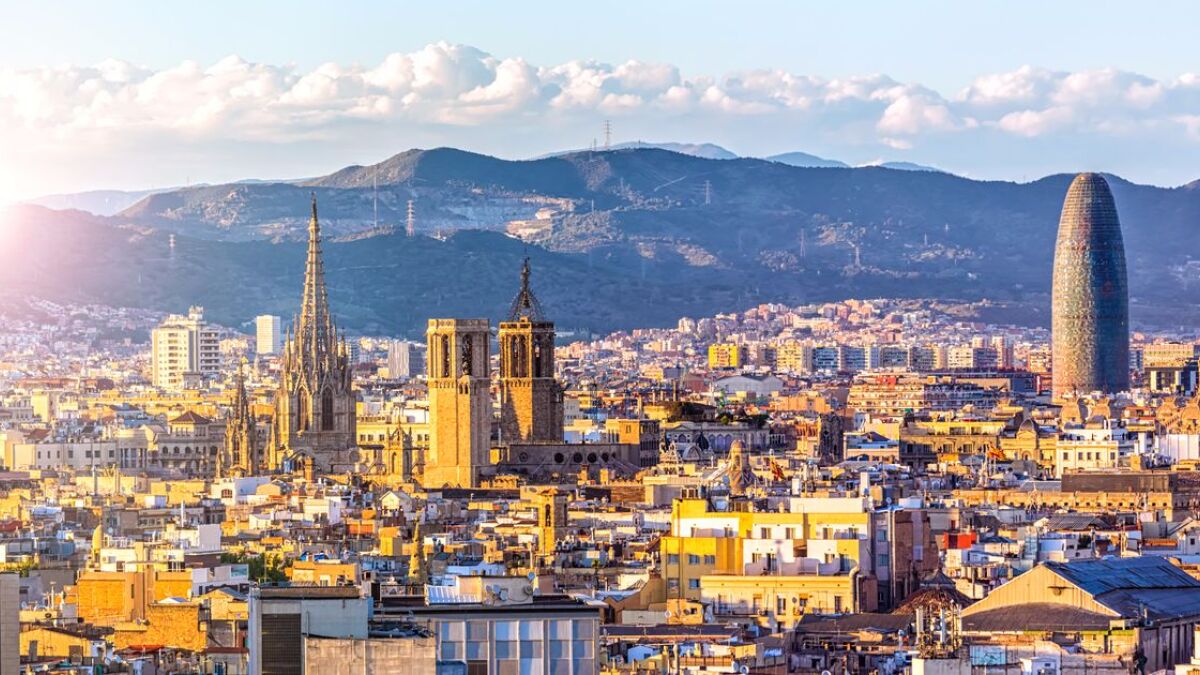 Die katalanische Regionalhauptstadt Barcelona.