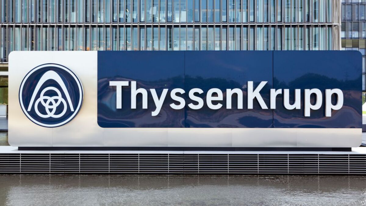 Der Preisverfall bei Stahl drückt auf das Geschäft von ThyssenKrupp.