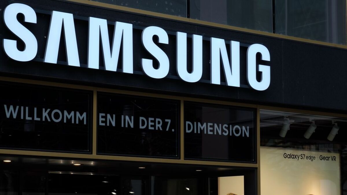 Samsung-Shop in der Frankfurter Zeil.