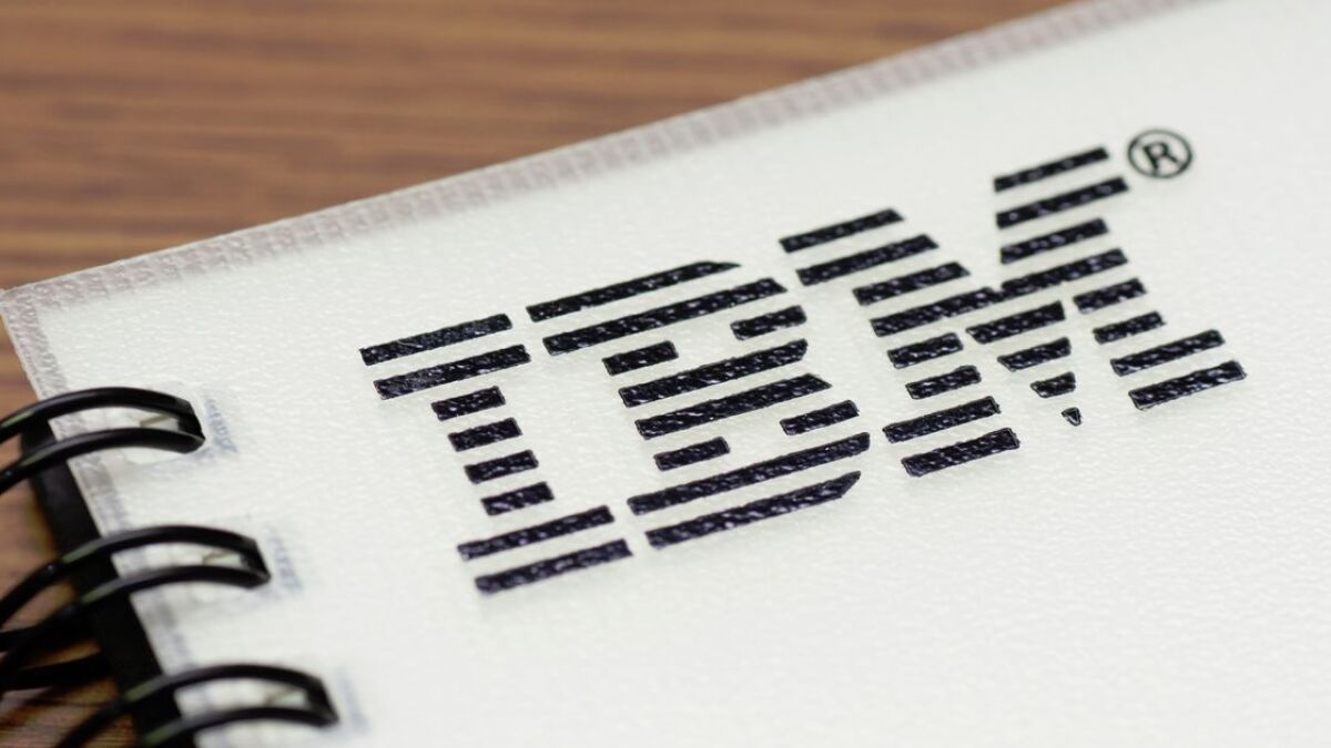 IBM erneut mit Umsatzrückgang.