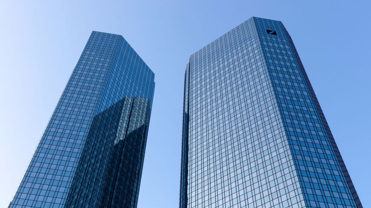 Hauptsitz der Deutschen Bank in Frankfurt am Main