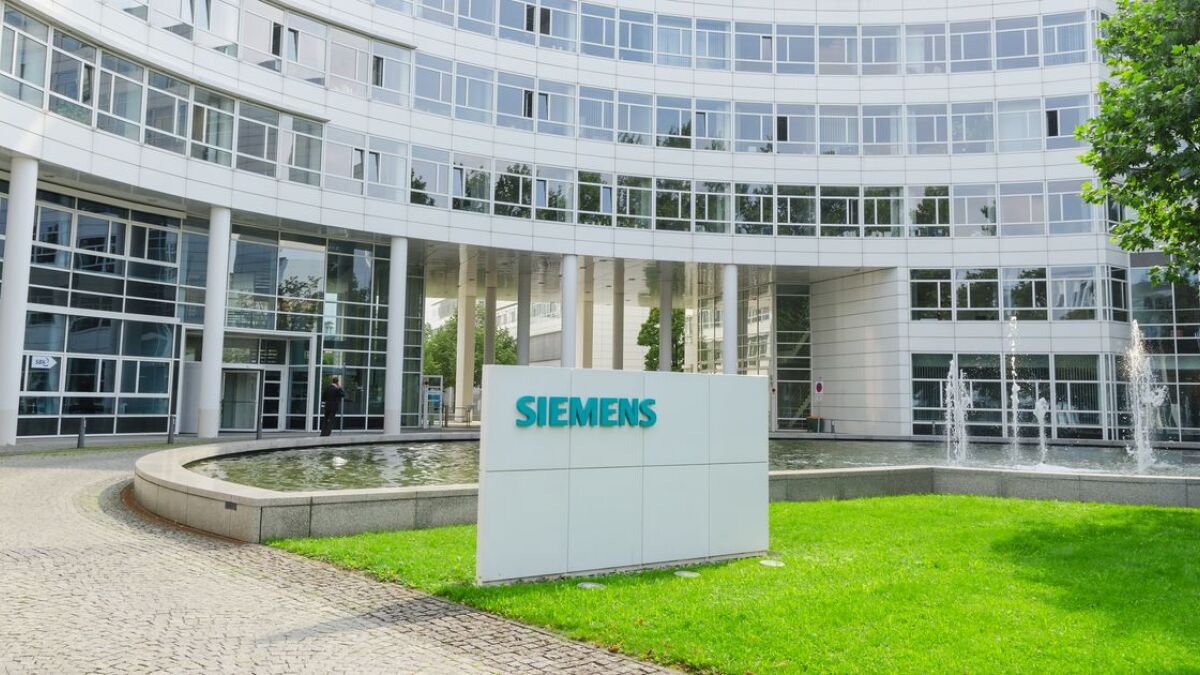 Der Hauptsitz von Siemens in München.