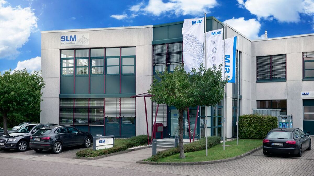 Der Hauptsitz von SLM Solutions in Lübeck.