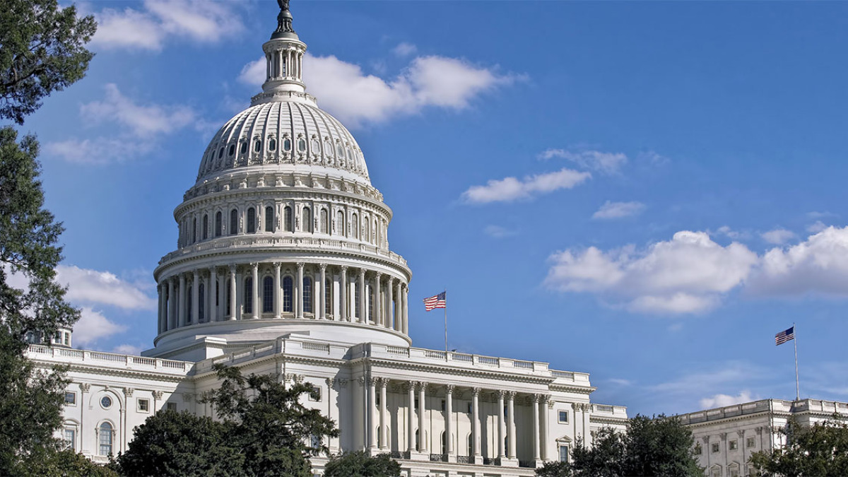 Das Kapital in Washington ist Sitz des US-amerikanischen Kongresses