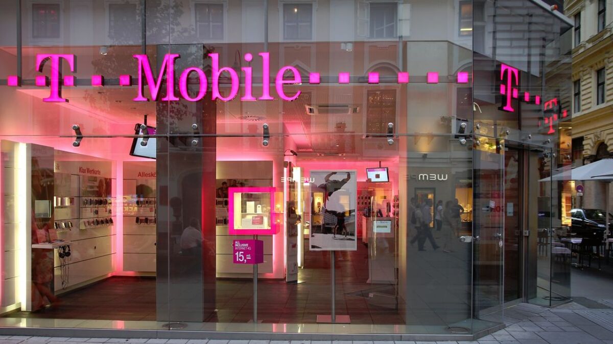 Eine T-Mobile-Filiale in Wien.