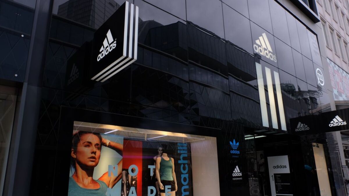Eine Adidas-Filiale in Frankfurt.