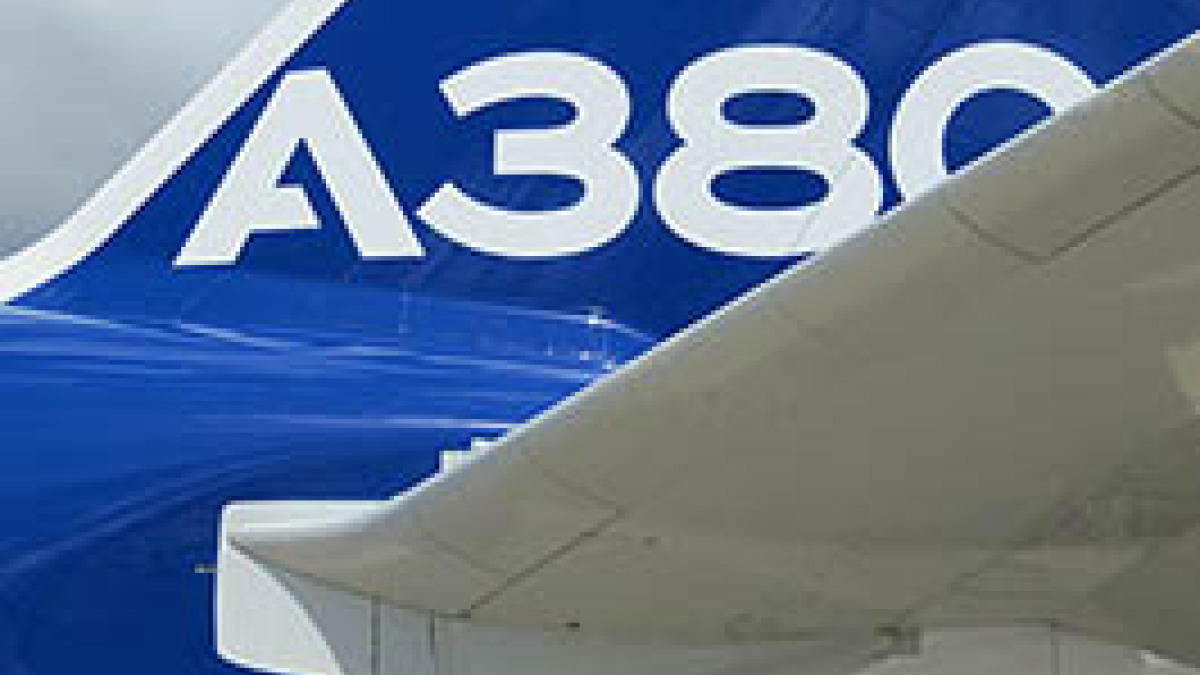 Großraumflugzeug Airbus A380