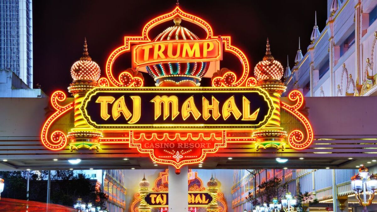 Das „Trump Taj Mahal“ in Atlantic City.
