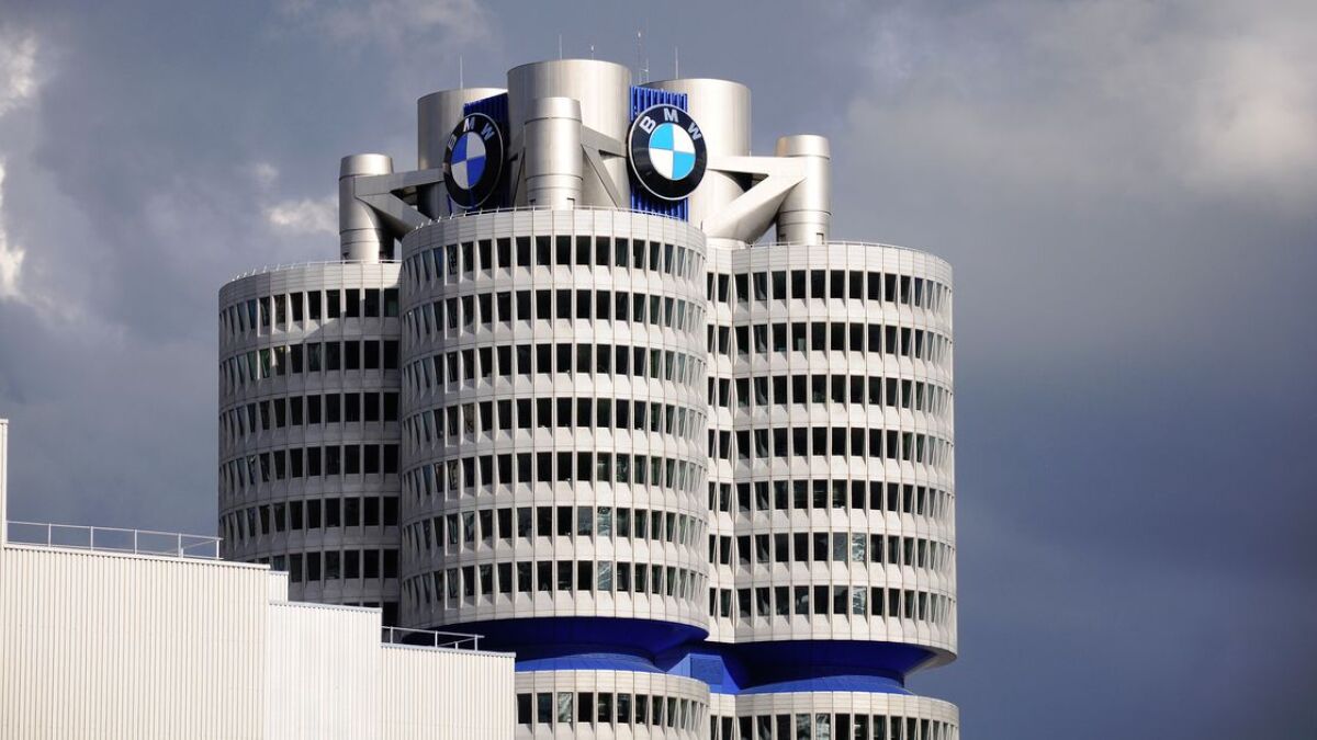 Der BMW-Hauptsitz in München. 