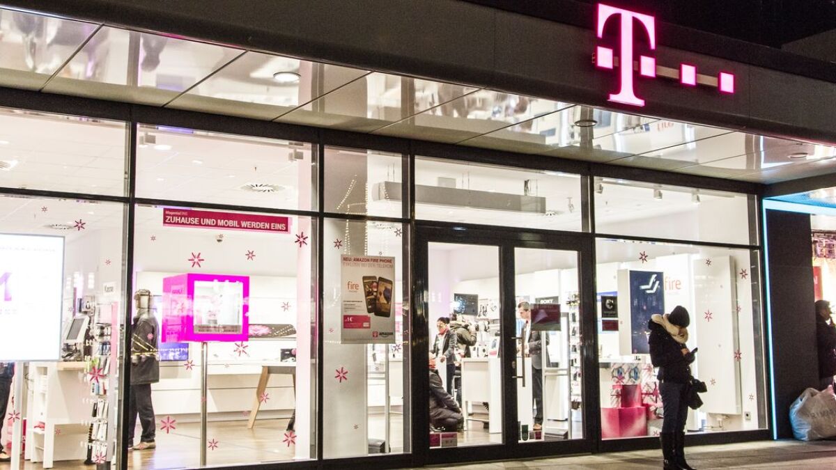 T-Mobile-Shop in Berlin.