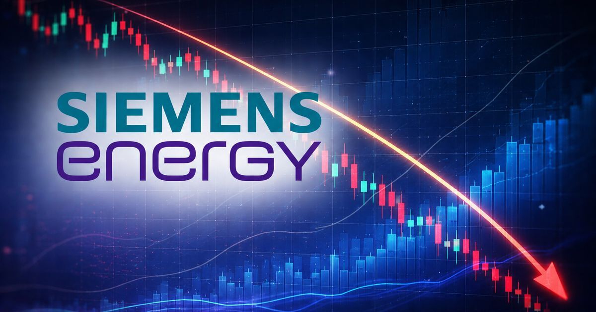 Siemens Energy schmiert ab: Pl&ouml;tzlich hat die Aktie ein Problem!
