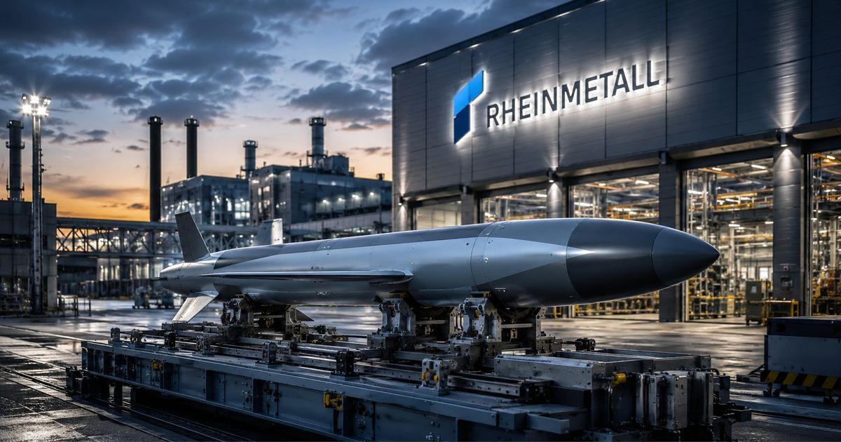 Mit Marschflugk&ouml;rpern aus der Krise? Rheinmetall setzt auf neue Raketenfantasie