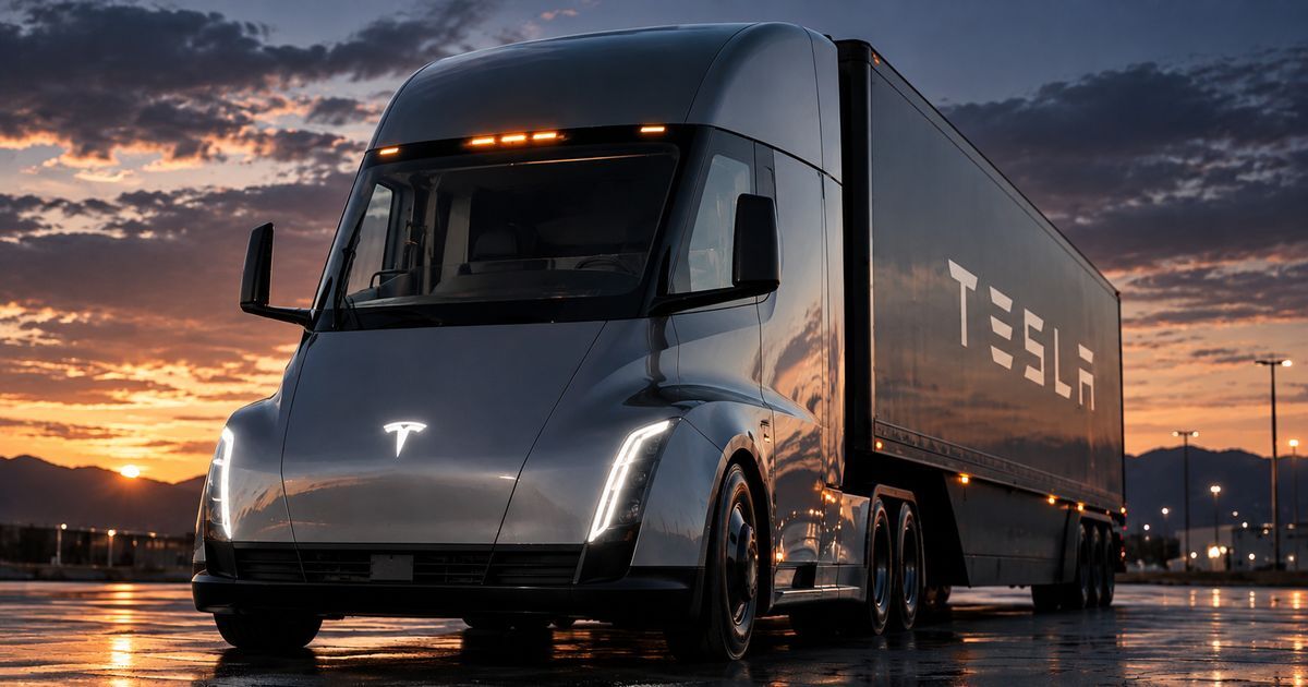 Nach neun Jahren: Tesla startet E-LKW-Auslieferungen