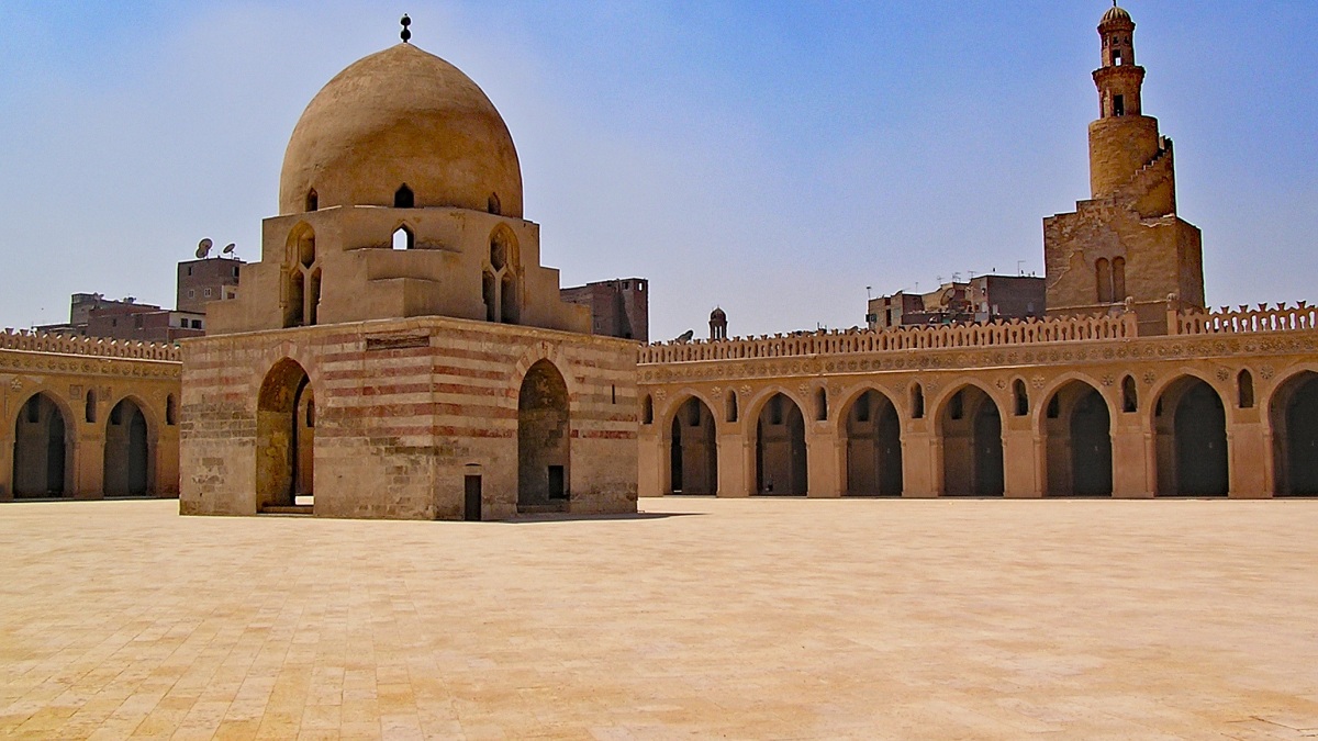 Ägypten: Die Ibn-Tulun-Moschee in Kairo.