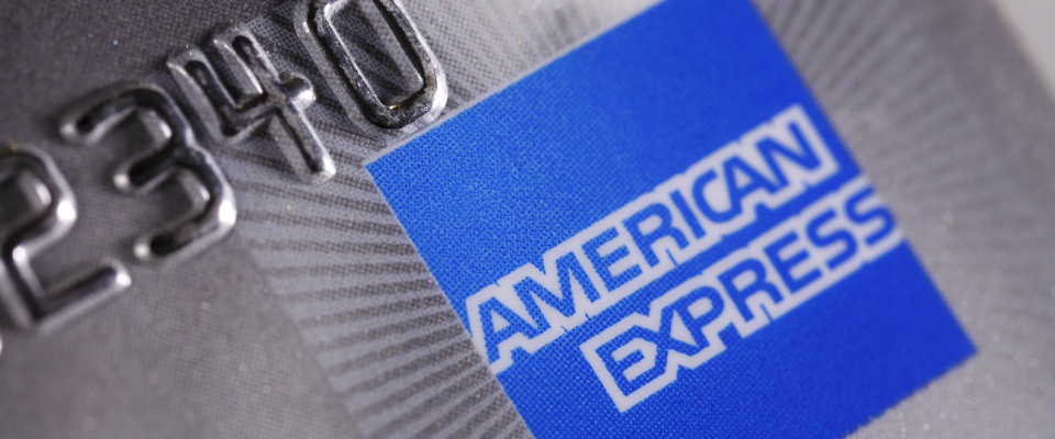 Eine American Express-Karte.