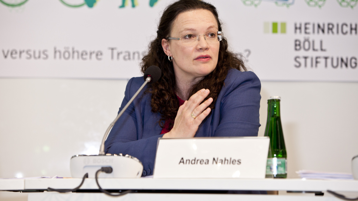 Andrea Nahles (SPD).