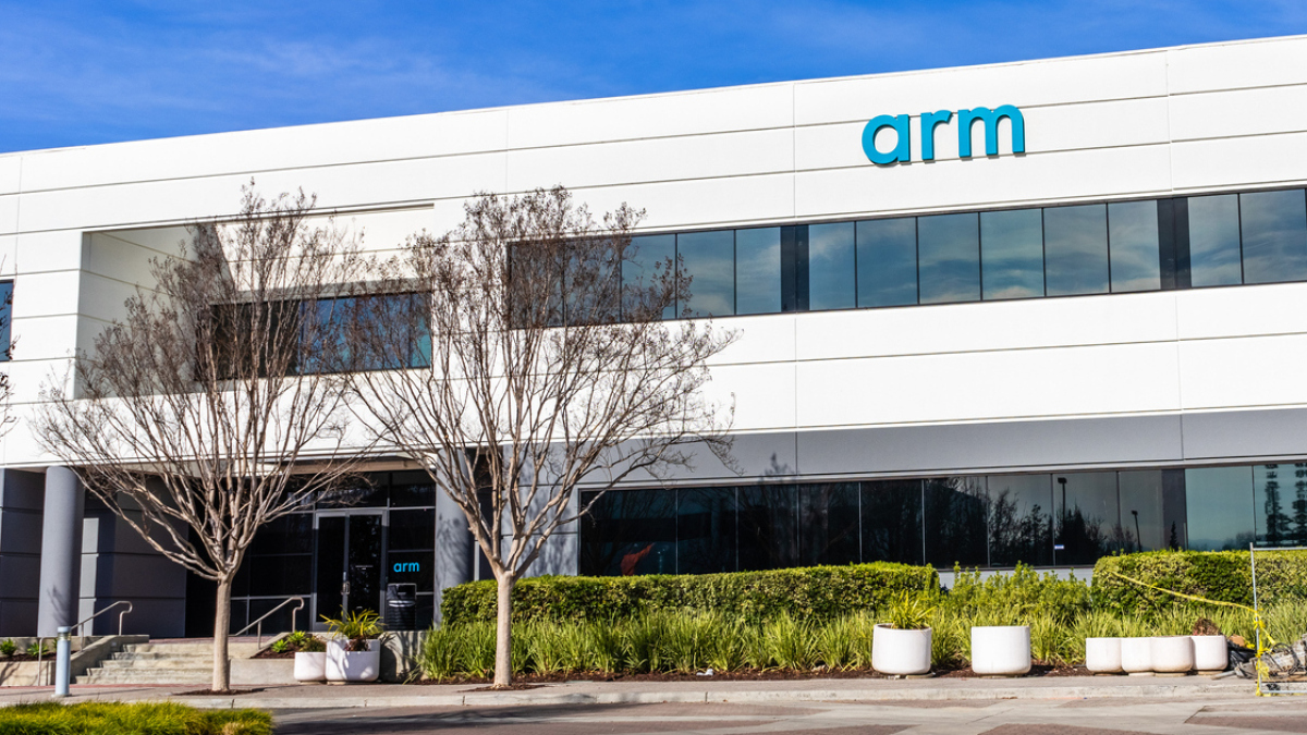 Arm, Inc Hauptsitz im Silicon Valley; Arm Holdings ist ein globales Halbleiter- und Software-Design-Unternehmen, das sich im Besitz der japanischen SoftBank Group und ihres Vision Fund befindet.