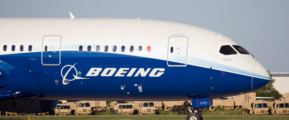Ein Boeing 787 Dreamliner. 