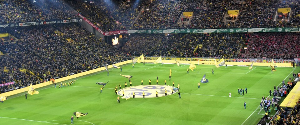 Das Stadion von Borussia Dortmund, der Signal Iduna Park.