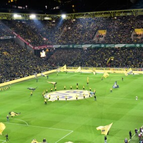 Das Stadion von Borussia Dortmund, der Signal Iduna Park.