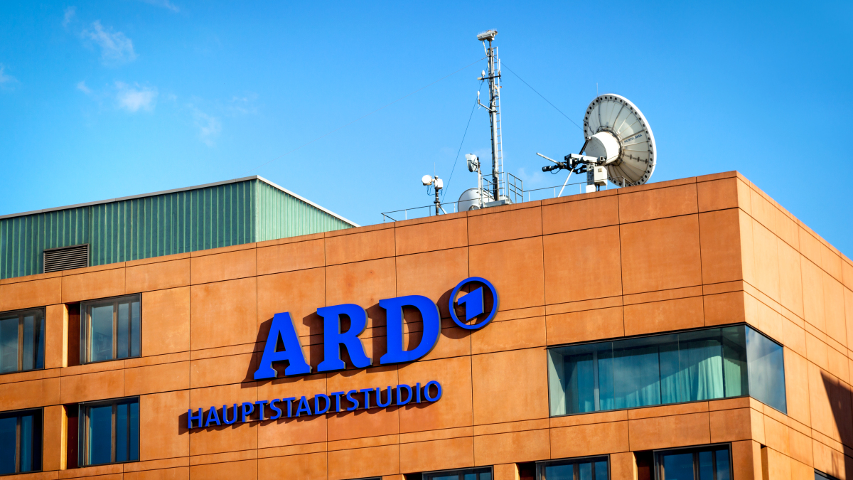 Das ARD-Hauptstadtstudio in Berlin.