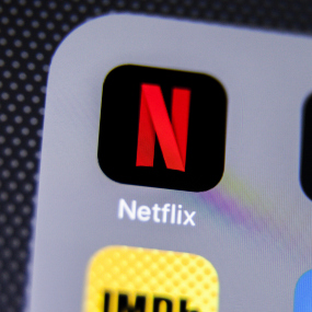 Das Icon von Netflix auf einem Smartphone.