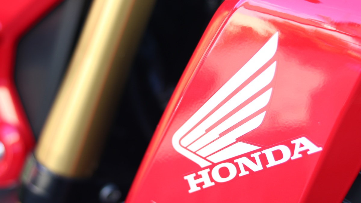 Das Logo der Honda-Motorräder.
