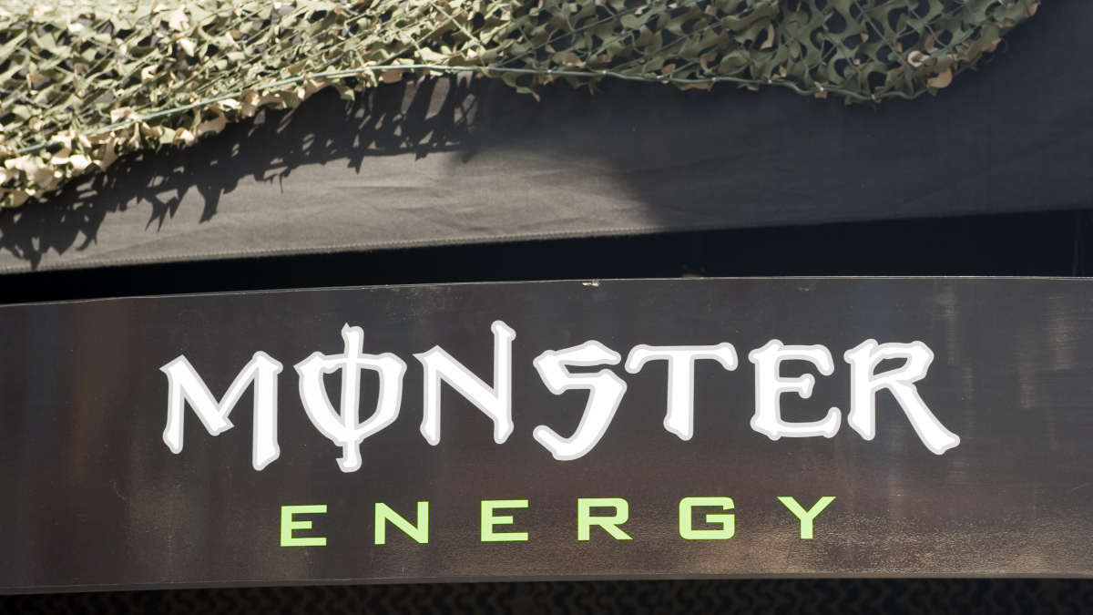Das Logo von Monster Energy.