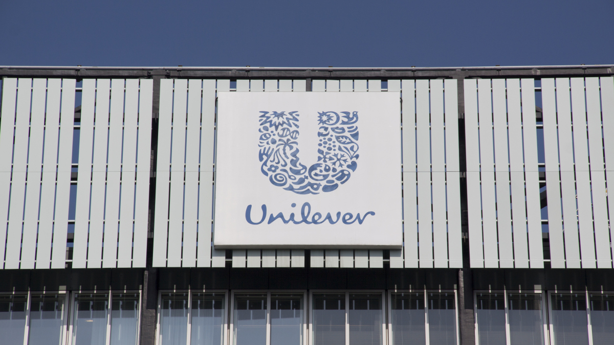 Das Logo von Unilever.