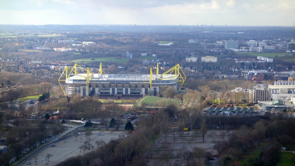 Das Stadion von Borussia Dortmund.