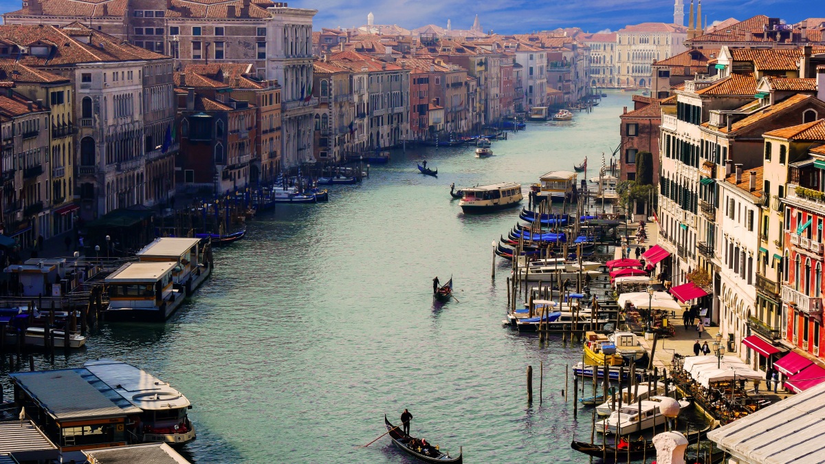 Der Canale Grande in Venedig (Symbolbild).