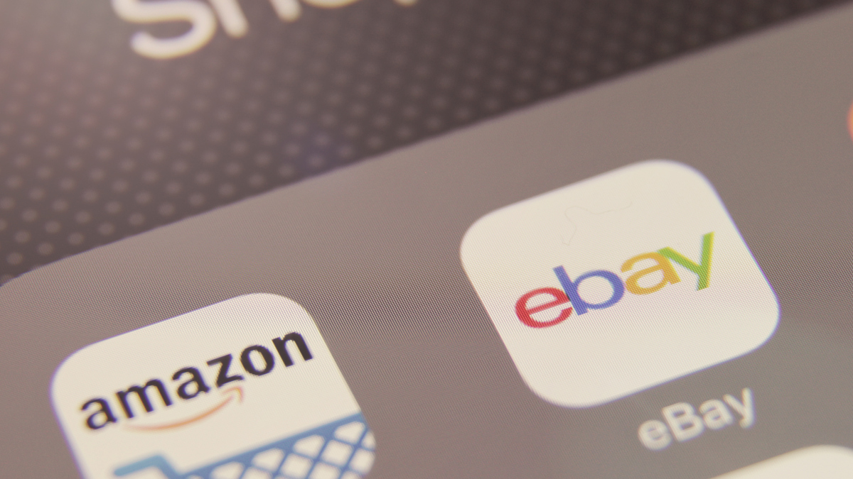 Die Apps der Online-Händler Amazon und eBay.