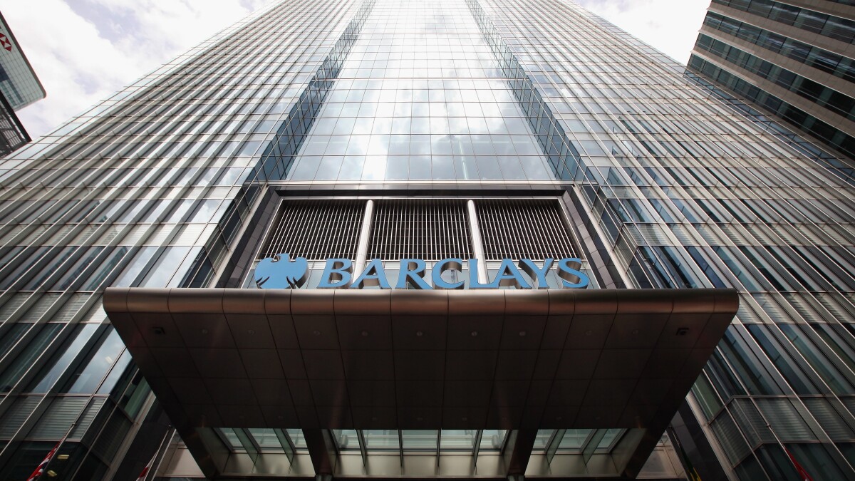 Die Hauptzentrale der Barclays Bank in London.
